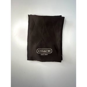 Coach Purse Drawstring Dust Bag Brown